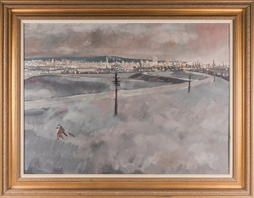 Lot 43 - Harold Riley (b.1934) British, 'View of...