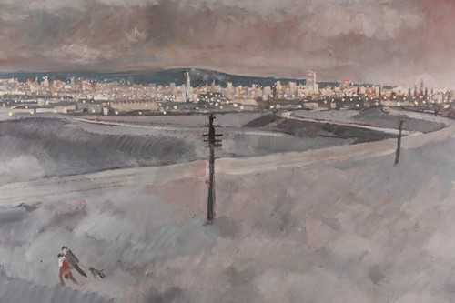 Lot 43 - Harold Riley (b.1934) British, 'View of...