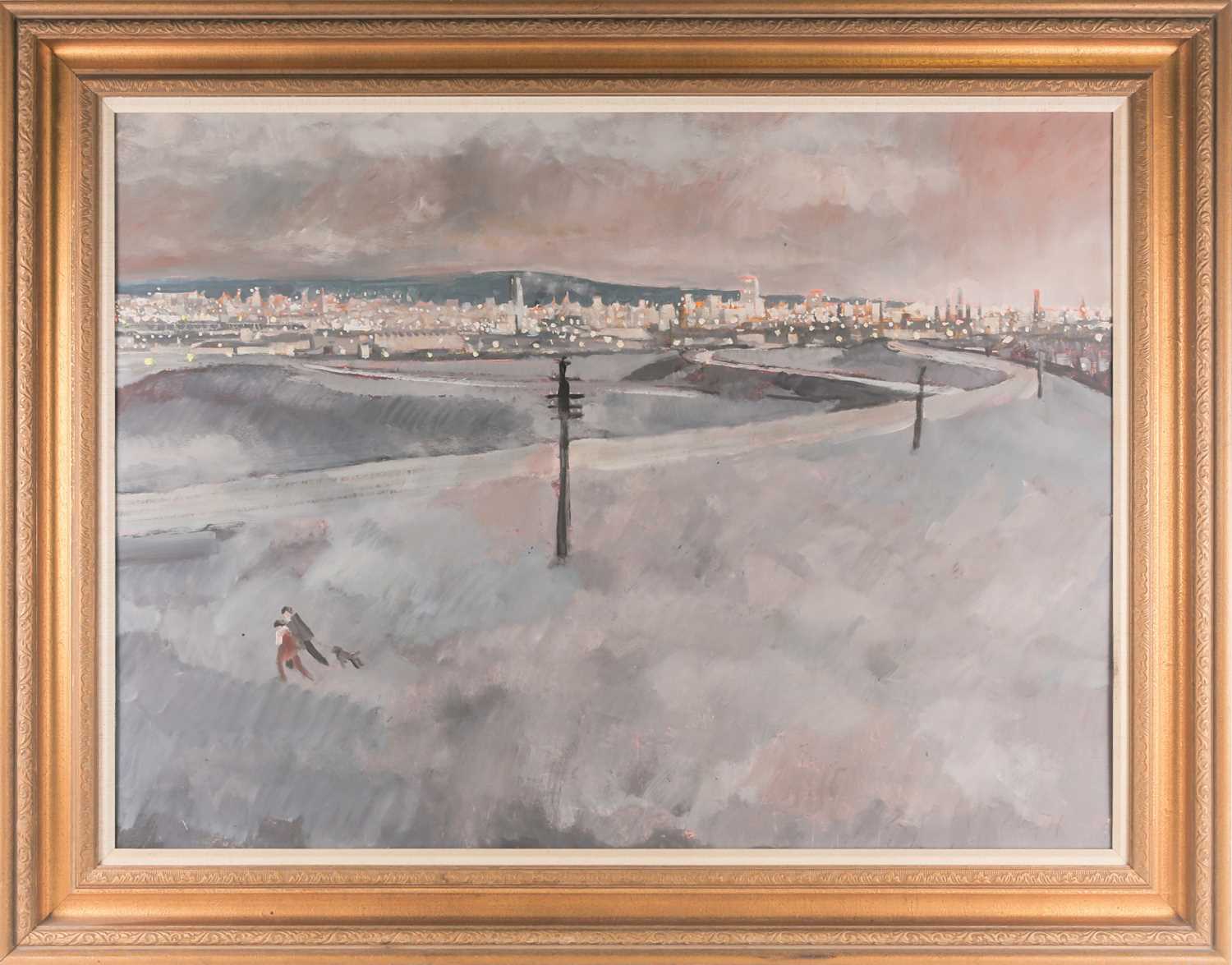 Lot 43 - Harold Riley (b.1934) British, 'View of...
