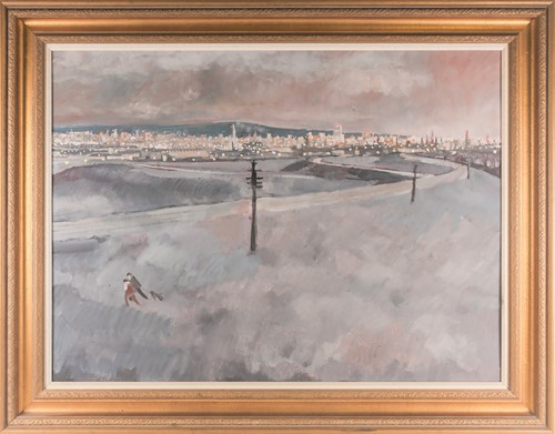 Lot 43 - Harold Riley (b.1934) British, 'View of...