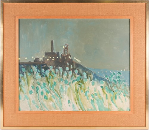 Lot 1 - Harold Riley (b.1934) British, a hill-top...