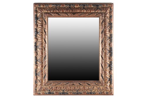 Lot 92 - An Italianate wall mirror, 20th century, with...