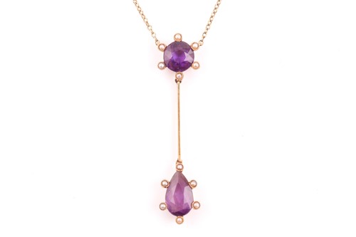 Lot 236 - An early 20th century 15ct yellow gold and...