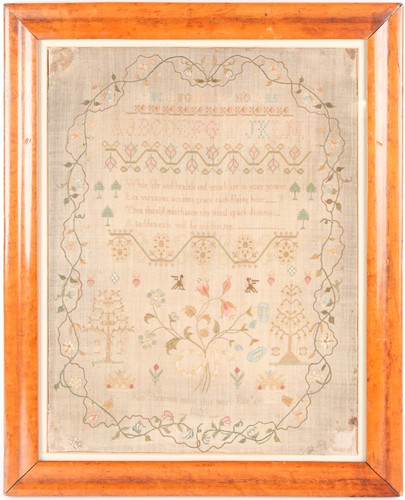 Lot 264 - Ann Shearman 1809? A George III alphabetical...