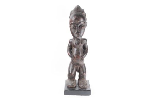 Lot 183 - A Baule standing hermaphrodite fertility...
