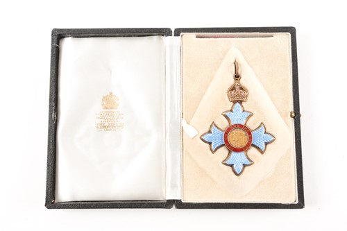 Lot 318 - A cased C.B.E. A Commander of the British...