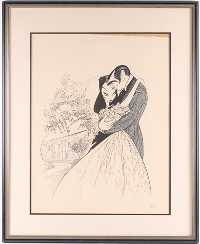 Lot 60 - Hirschfield, Albert (American 1903-2003) "Gone...