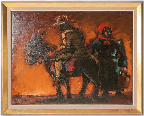 Lot 6 - Joseph Herman R.A. (British 1911-2000) "Rider...