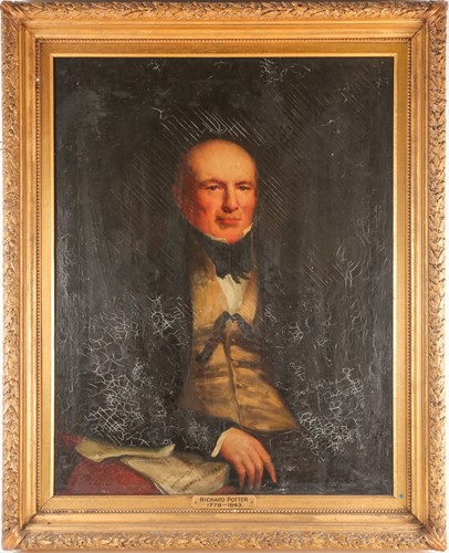 Lot 43 - A 19th century English school portrait of...