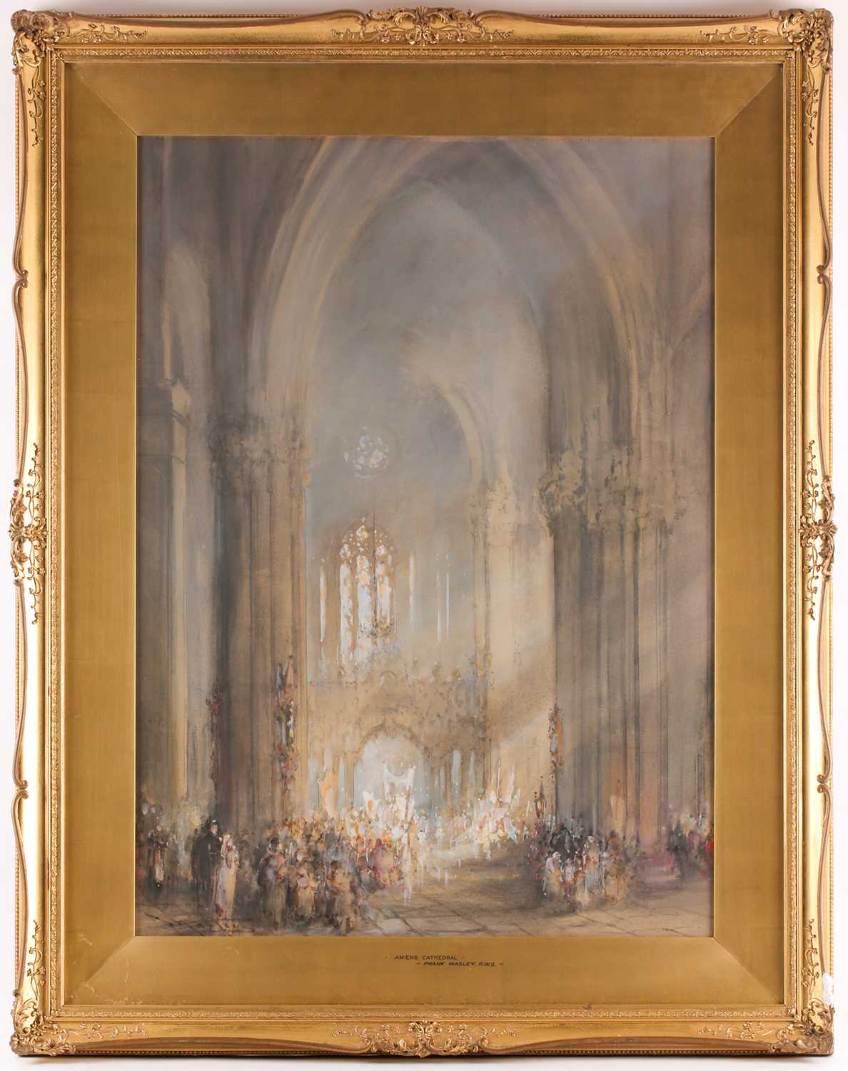 Lot 4 - Frank Wasley RWS (1848-1934), 'Amiens...