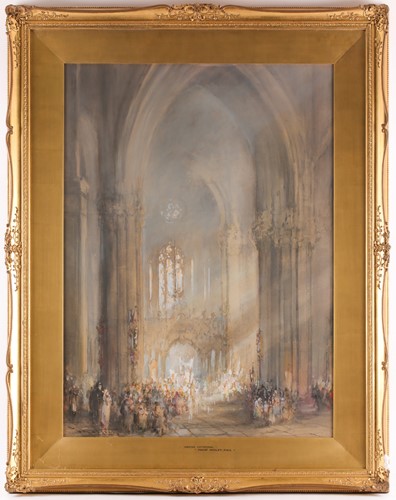 Lot 4 - Frank Wasley RWS (1848-1934), 'Amiens...