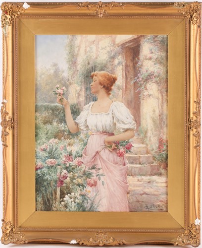 Lot 22 - Alfred Glendening Jr (1861-1907), a lady...