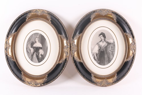 Lot 54 - Two 19th century steel engravings, 'Ninette'...