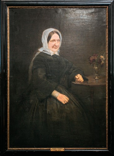 Lot 16 - Late 19th century English school, portrait of...