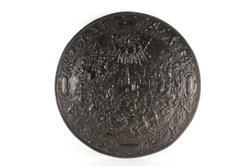 Lot 249 - A large 19th century Coalbrookdale style cast...