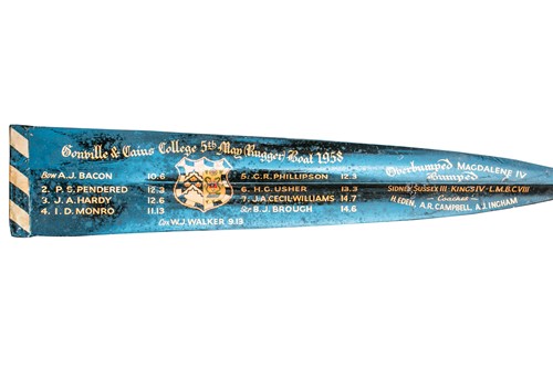Lot 221 - A 1950s commemorative Gonville & Caius College...