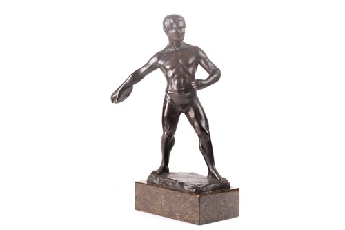 Lot 413 - Hans Keck (1875-1941) Austrian, a bronze...