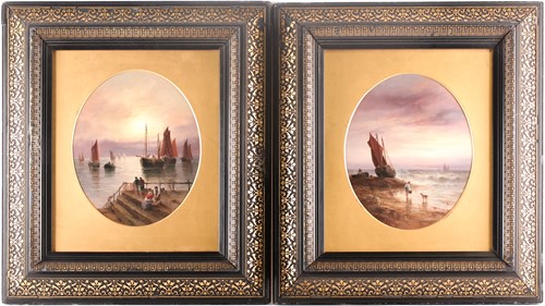 Lot 45 - Sarah Louise Kilpack (1840 - 1909), a harbour...
