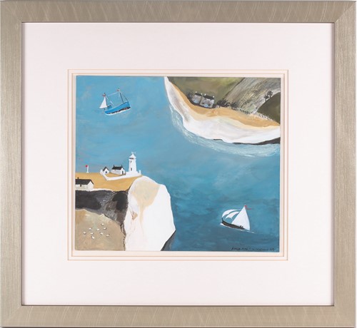 Lot 14 - Anna MacMiadhachain, Sea Dreams, acrylic on...