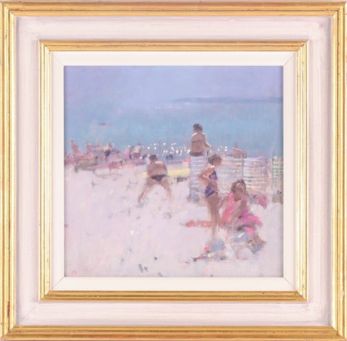 Lot 55 - Stephen Brown, (B. 1947), Sidmouth Sunlight,...