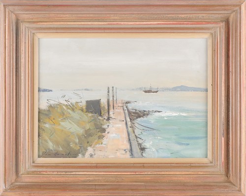 Lot 24 - Ian Houston, (1934-2021), Mist Clearing, Tai O,...