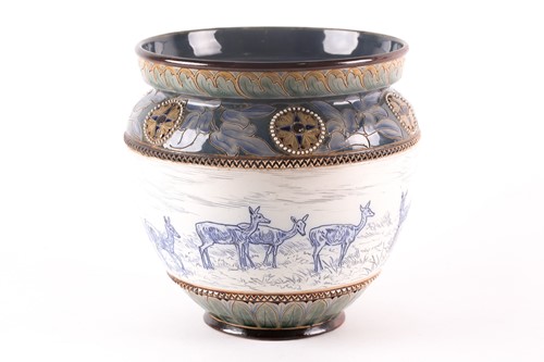 Lot 432 - A 19th century Doulton Lambeth stoneware...