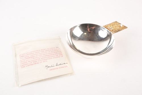 Lot 346 - A 1975 limited-edition No 754/900 silver and...