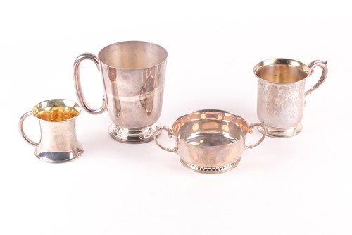 Lot 359 - A Victorian silver tankard, London 1858 by...