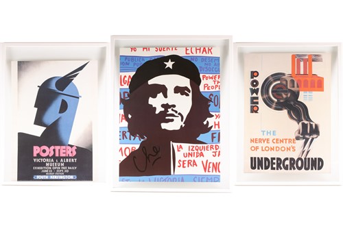 Lot 112 - Two framed Victoria and Albert Museum posters,...