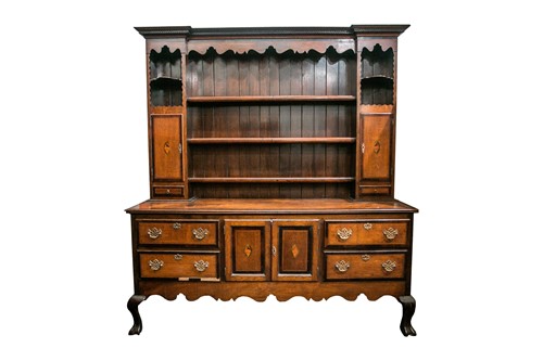 Lot 283 - A George III style mahogany crossbanded...