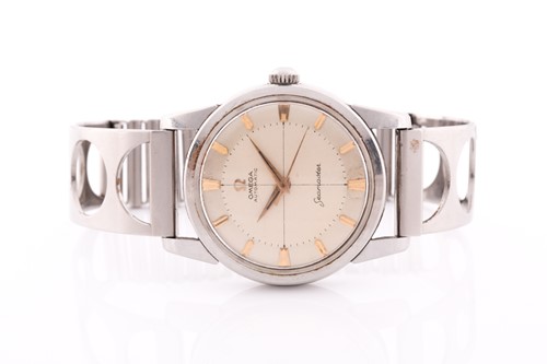 Lot 529 - An Omega Seamaster automatic stainless steel...
