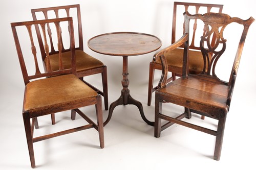 Lot 294 - A late 18th-century oak vernacular open...
