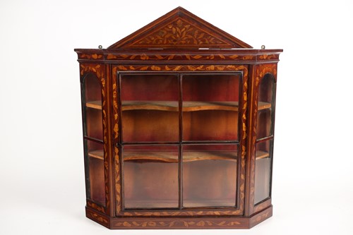 Lot 301 - A 19th-century Dutch mahogany and marquetry...