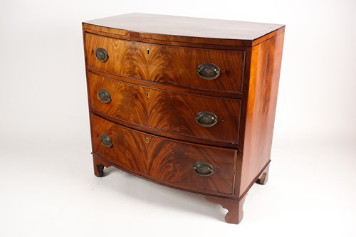 Lot 306 - A reconfigured 19th-century mahogany caddy...