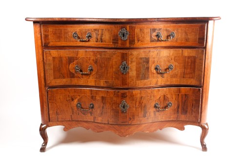 Lot 65 - A probably Maltese 18th-century olive wood and...