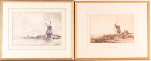 Lot 55 - Thomas Lound (1802-1861), study of a coastal...