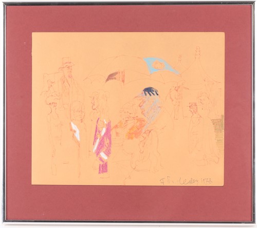 Lot 106 - Feliks Topolski (1907-1989) Polish, 'Henley...