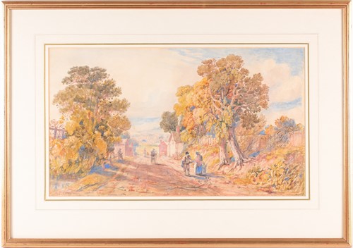 Lot 58 - John Joseph Cotman (1814-1878), 'Eaton Hill,...