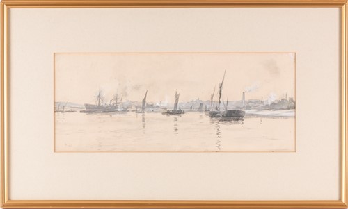 Lot 59 - William Lionel Wyllie RA, RBA, RE, RI, NEAC...