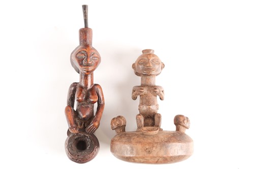 Lot 199 - A Luba pipe, Democratic Republic of Congo,...