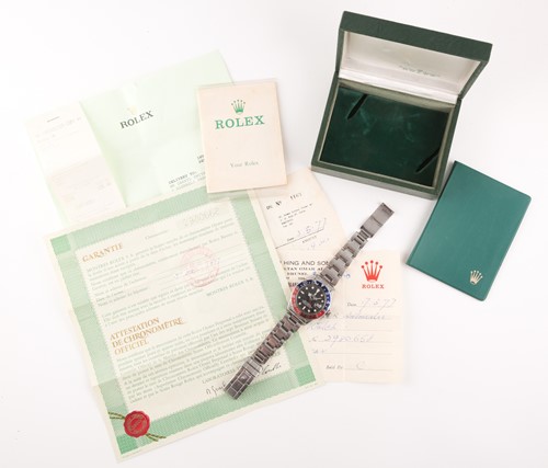 Lot 511 - A 1972 Rolex GMT Master 'Pepsi' ref. 1675...