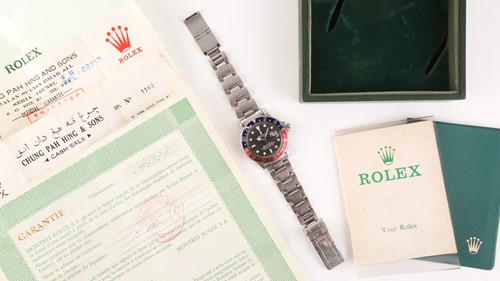 Lot 511 - A 1972 Rolex GMT Master 'Pepsi' ref. 1675...