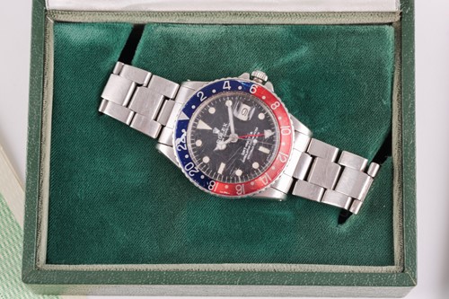 Lot 511 - A 1972 Rolex GMT Master 'Pepsi' ref. 1675...