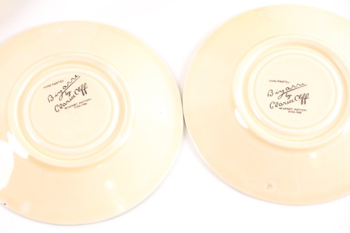 Lot 543 - A Clarice Cliff Bon Jour coffee service, circa...