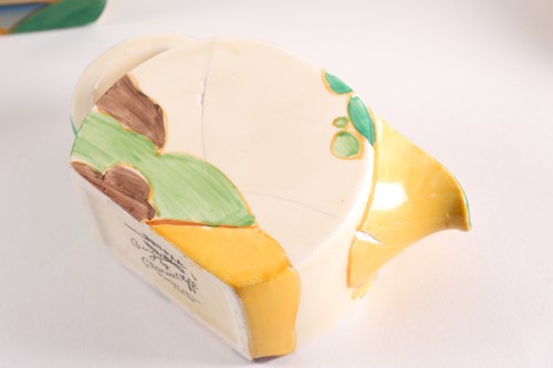Lot 543 - A Clarice Cliff Bon Jour coffee service, circa...