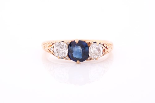 Lot 117 - A late 19th / early 20th century diamond and...