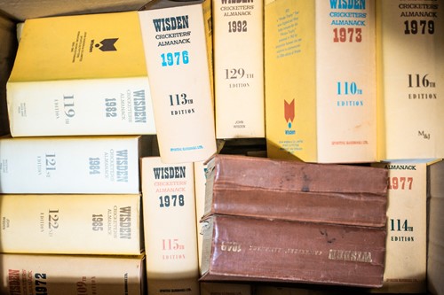 Lot 438 - Approximately 45 editions of the Wisden...