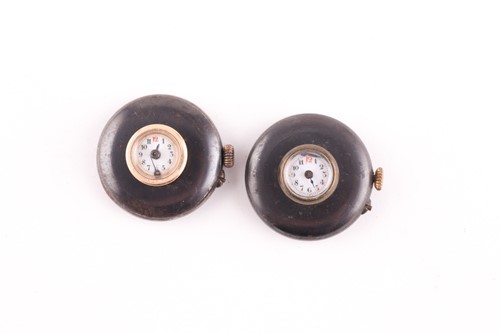 Lot 508 - An early 20th century gun metal button hole...