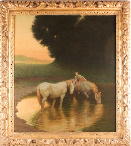 Lot 76 - George Gascoyne (1862-1933) British, 'The...