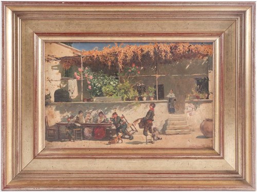Lot 79 - Attilio Simonetti (1874-1922), Waiting of...